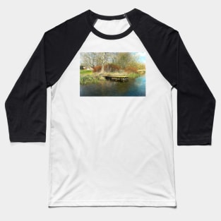 A Jetty On The Itchen Baseball T-Shirt